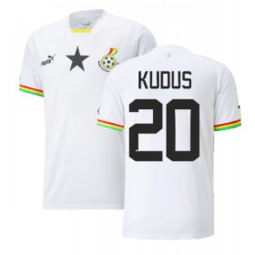 Herren Fußballbekleidung Ghana Mohammed Kudus #20 Heimtrikot WM 2022 Kurzarm